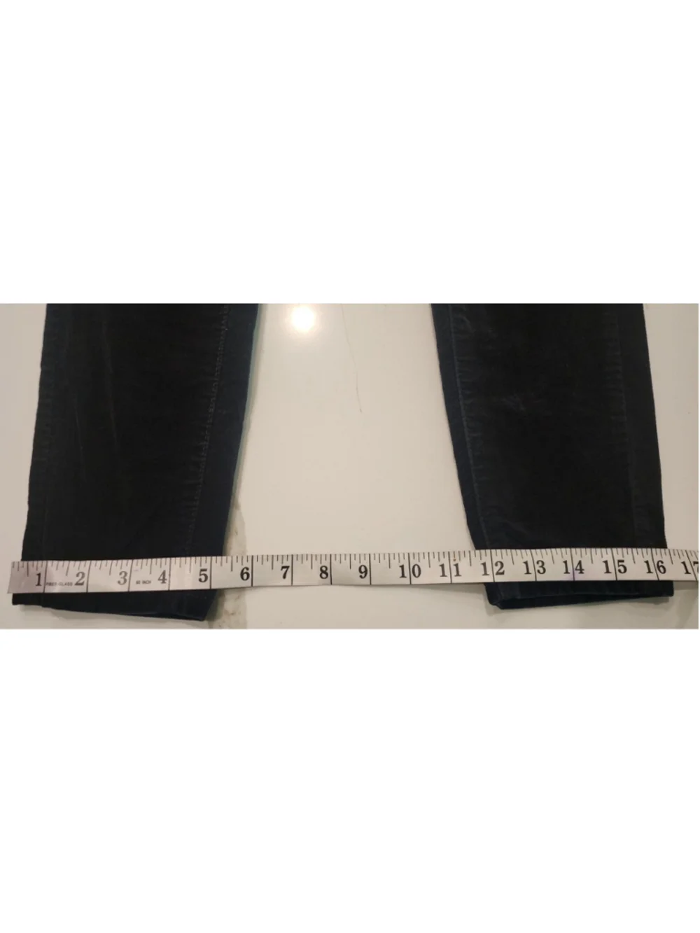 Mossimo Velvet High Rise Skinny Jeans Black 4/27 Super Stretch High Waist Pants